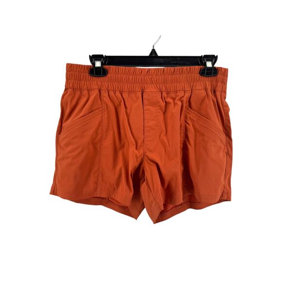 Columbia Women's Orange Omni-Shield Athletic Shorts Size Medium - Picture 1 of 6